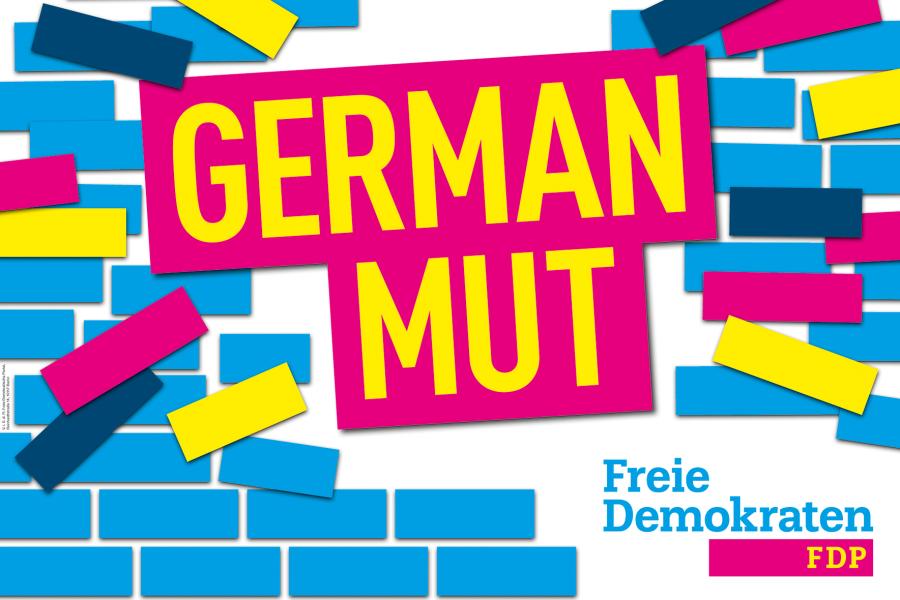 Parteitagsmotto #GermanMut